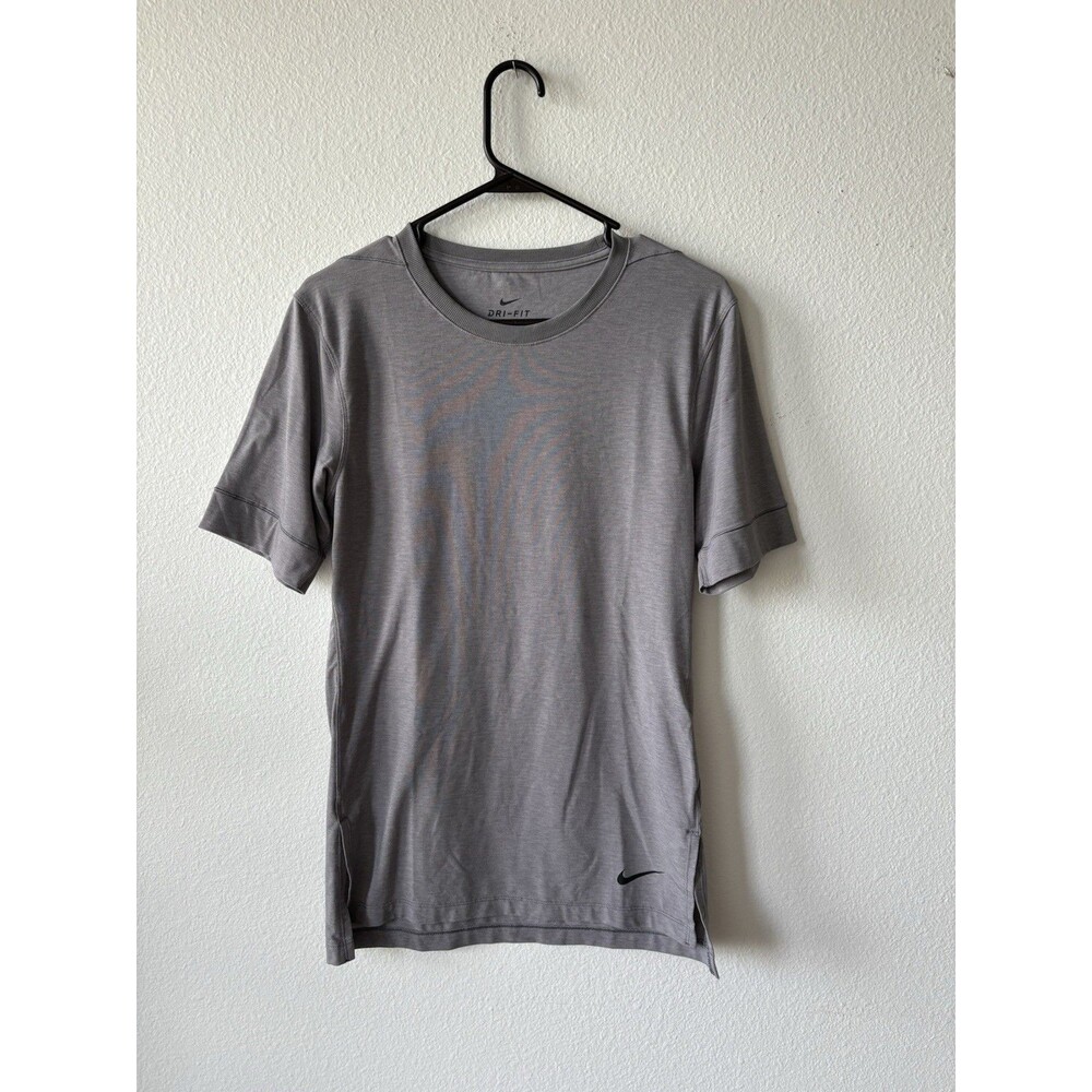 Nike Dri-Fit Women's T-Shirt Heathered Grey Size Small